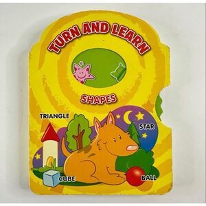 2/$6 Turn and Learn Shapes Interactive book (Board)